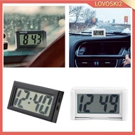[Lovoski2] Mini Car Clock Vehicle Electronic Digital Clock Watch Auto Car Truck Dashboard Time
