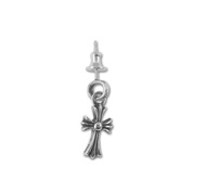 Chrome hearts cross baby fat earring