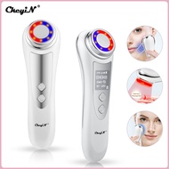 CkeyiN Facial Massage Machine RF EMS Facial Beauty Device LED Light Therapy Skin Firming and Lifting