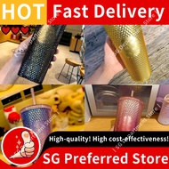 ✨ CapCup ✨Starbucks 2023 New Limited Edition Straw tumbler (Same style) /Starbucks Shining Gradient 