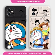 Case Komik Kartun Doraemon AC524 Xiaomi NOTE12 NOTE9 NOTE11 Redmi 9C 9A 9 9T 10A 10C 12C NOTE8  NOTE