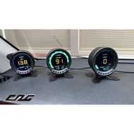Set Of 3 Gauges Cag Genesis Led Genuine Obd2 System Measuring Screen Electric Bushing Gauge Heat Tem