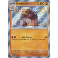 Pokemon card TCG Paldean Fates Naclstack - 177/091 - Shiny Rare