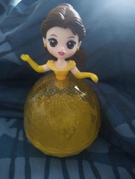 公主系列 扭蛋 美女與野獸 貝兒 飾品盒 迪士尼