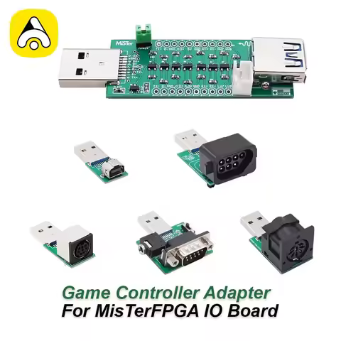 MiSTerFPGA SNAC USB 3.0 Game Controller Converter Adapter For MiSTerFPGA IO Board GENSMS/PCE/GB/NES 