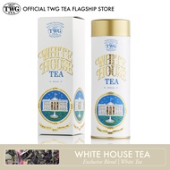 TWG Tea White House Tea White Tea Blend Haute Couture Tea Tin Gift 50g /ชา ทีดับเบิ้ลยูจี ชาขาว ไวท์เฮ้าส์ ที บรรจุ 50 กรัม