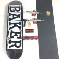 31 * 8INCH 8.25 baker SKATEBOARD WHOLE SET Double-Upturned Four-Wheel SKATEBOARD baker 8.0/8.5 SKATE