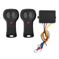 Universal 12V Wireless Winch Switch Remote Remote Control Kit Switch Controller Handset Accessories