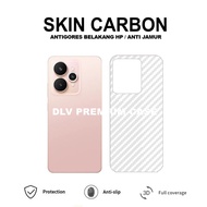 REALME 15 5G REALME 15 PRO REALME 15T REALME 14T SKIN CARBON TRANSPARENT ANTI-SCRATCH BACK REALME 15