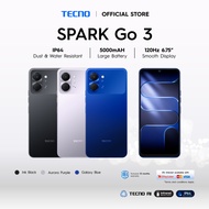 TECNO SPARK Go 3 Smartphone (8GB* + 64GB) IP 64 / Large Battery 5000 mAh / Fast Charge 15W / / 120 H