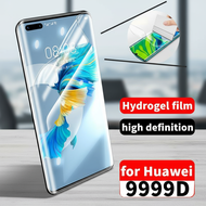 9999D Crystal Clear Hydrogel Film for Huawei P50 P40 P30 P20 Pro P30 Lite P10 Plus Mate 40 Pro 30 20