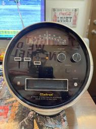 Weltron 2001 白色 FM 收音機 太空時代 日本製 昭和