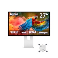 【Mac Compatible】Kuycon G27P 27inch True 5K 75hz Monitor, USB-C 100W, Mirror Screen, Adjustable Stand
