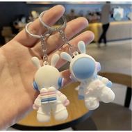 Astronaut keychain keychain hook keychain rings