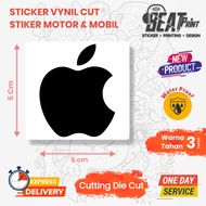 Apple Logo Sticker - Apple Sticker iphone | Custom Colors & Sizes | Finger Print