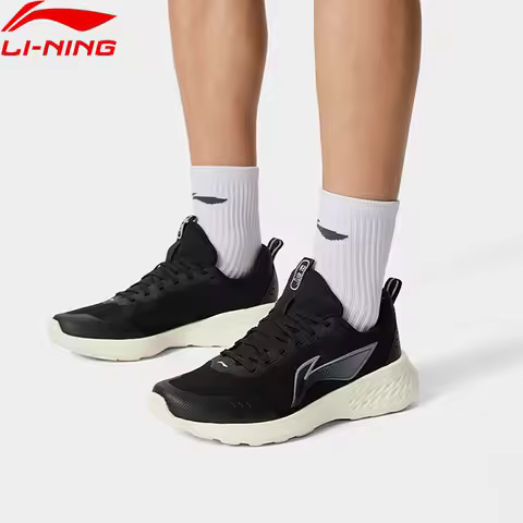 Li-Ning Men's Jogging Shoes LIGHT CLOUD Soft Breathable Running Shoes LiNing Leisure Sports Sneakers