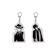 [Interlayer] Bungou Stray Dog Acrylic Keychain Atsushi Nakajima Dazai Osamu Anime Merchandise Keycha