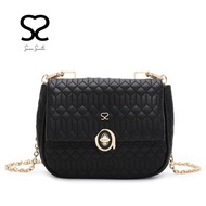 SARA SMITH Women Ellie Quilted Sling Bag Crossbody Bag SAT 513 Multi Color