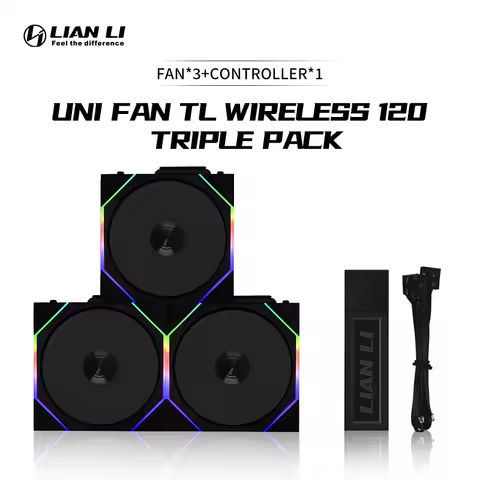 Lian-Li UNI FAN TL Wireless 120 Triple Pack With Controller