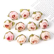 2CM Artificial Rose Fake Flower for Wedding Party Home Decoration