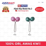 Hijab Clip / Turkish Needle / flower style veil Clip