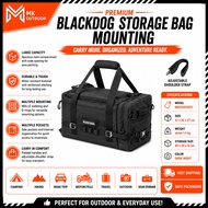 BLACKDOG Storage Bag Mounting Webbing Removable Shoulder Strap Divider Picnic Large Capacity Bag Beg