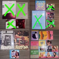 放LE SSERAFIM, IVE, NMIXX, AESPA, STAYC 全新未拆/拆專連小卡 lesserafim小卡 lesserafim代購 lesserafim專輯 ive小卡 ive代購