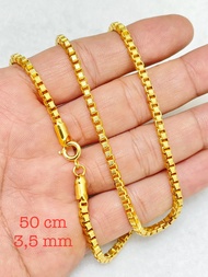 XẢ KHO DÂY CHUYỀN NỮ MẠ VÀNG 24K SÁNG BÓNG LẤP LÁNH