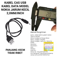 Casan Hp Nokia AC 3E 6101 E90 N73 N95 N70 E71 E63 C3 Data USB Kabel Cas Bt hape cina jadul Charger