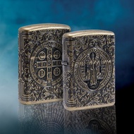 【ZIPPO官方旗艦店】聖本-康斯坦丁(加厚版)防風打火機 29719