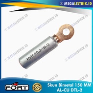 Fort Skun Bimetal AL-CU 150MM / Lug Kabel DTL-2-150 Aluminium Tembaga