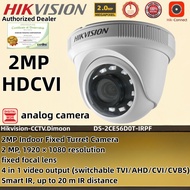 Hotyindao53366338 Hikvision 2MP HD IR Turret CCTV Camera High quality imaging Indoor Wired Night Vision Analog Camera