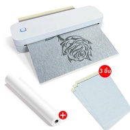 Marklife แบบพกพา A4 เครื่องพิมพ์ความร้อน Inkless Photo PDF เอกสารเครื่องพิมพ์ Memo Note Tattoo พิมพ์