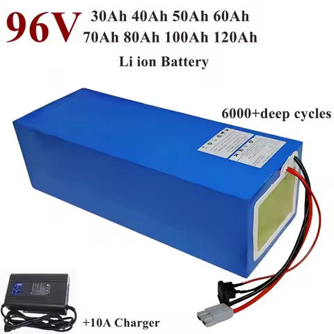KF 96v 80Ah 100Ah 30Ah 40Ah 50Ah lithium ion battery BMS for 5000w 7000w 9000w 11KW motor robot scoo