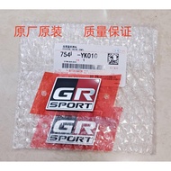 Qiaoling GR86 Modified Toyota GR Car Logo GT86 Cool Road Ze Corolla GR SPORT Tail Logo Rear Logo Sti