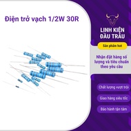 Quality 1/2W 1% 30R line resistor Buffalo Head Components.
