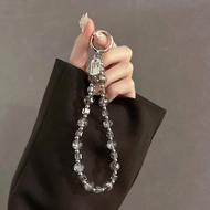 Luxurious Crystal Beads Keychain Accessory