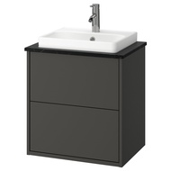 HAVBÄCK / ORRSJÖN Wash-stnd w drawers/wash-basin/tap 62x49x71 cm