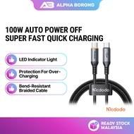 Alpha Borong MCDODO Smart Auto Power Off CA 2040 0870 0570 0480 100W 6A 36W 3A USB A C L Fast Chargi