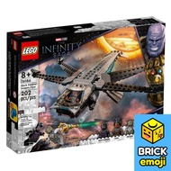 LEGO 76186 Marvel Black Panther Dragon Flyer Đồ chơi khối xây dựng