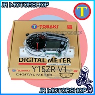 Y15ZR V1 V2 DIGITAL METER Y15V2 YSUKU DIGITAL METER TOBAKI Y15 V2 DIGITAL METER 100% ORIGINAL TOBAKI