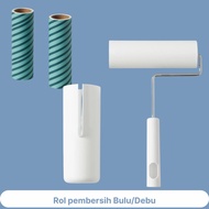 / Refill bubble and dust cleaning roller for lint roller