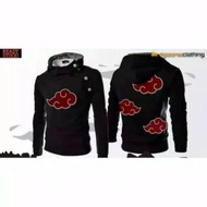 ANIME NARUTO HARAJUKU AKATSUKI COSPLAY HOODIE SWEATER JACKET- AKATSUKI-SWEATER