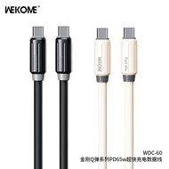 [ Smart ] | Type C To Type C Data Cable | WESJO WDC-60 Charging Data Cable Type C Data Cable good ma