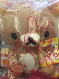 OK便利店絕版鬆弛熊｜鬆弛熊 毛公仔｜Rilakkuma｜懶懶熊｜ 輕鬆小熊｜