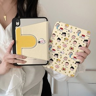 case iPad Gen11 Air7 Air6 11 ที่ใส่ปากกา เคสiPadหมุน 360°Gen10 Gen9 Air5 Pro11 2024