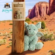 Jellycat Fuddlewuddle Dragon Lavender Plush Toy Velvety Ultra Soft Cuddly Baby Gift Limited Stock Of