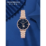 Armani Armani Watch Female Gypsophila Automatic Mechanical Watch Fashion Starry Sky Ladies Watch AR6