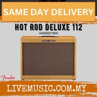 Fender Hot Rod Deluxe 112 Enclosure Guitar Amplifier - Lacquered Tweed