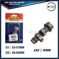 GSM RACING CAM SHAFT (G1/G2) EX5/EX5 DREAM/WAVE100/EX5 CLASS 1/CT100/KRISS100/SYM